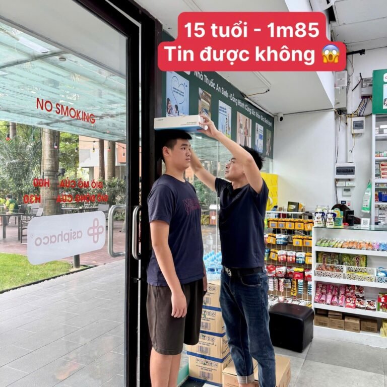 Con trai muốn cao 1m80 – Mỗi độ tuổi cần tăng bao nhiêu cm để đạt mục tiêu? - Dược sĩ Thắng