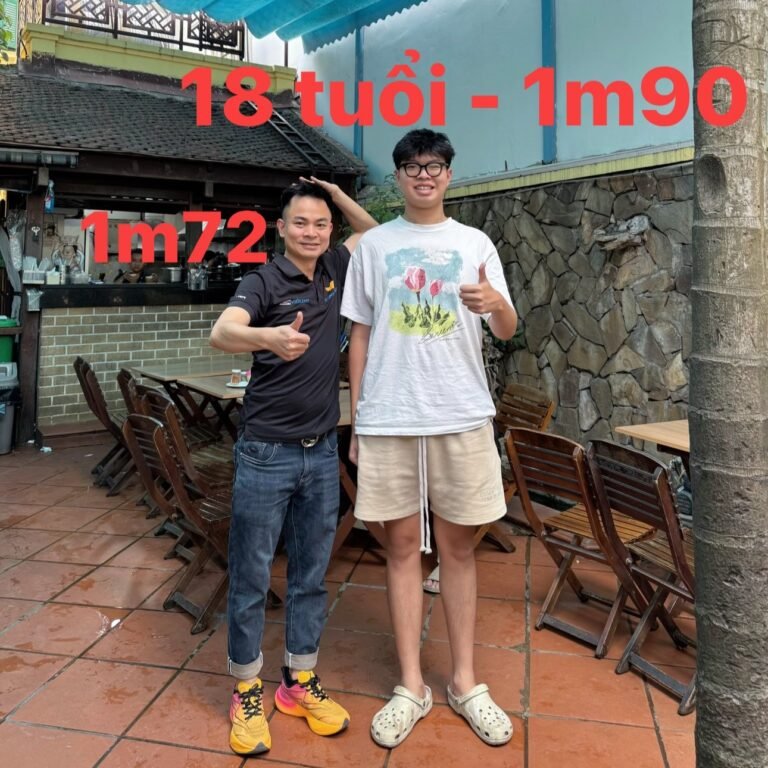 Khi nào con trai tăng chiều cao nhanh nhất? Giai đoạn vàng không thể bỏ lỡ - Dược sĩ Thắng